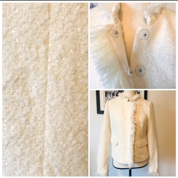 Ann Taylor Fringed Jacket Coat *NWT* - Picture 11 of 16